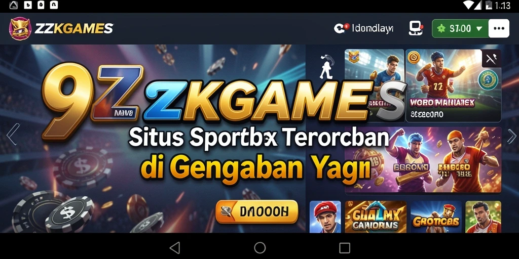 Screenshot dari gameplay menarik aplikasi Sportsbook 9ZKGAMES.