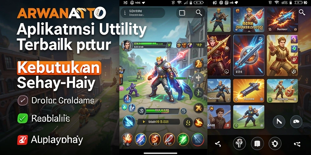 Tampilan antarmuka ARWANATOTO yang menarik dan fungsional.