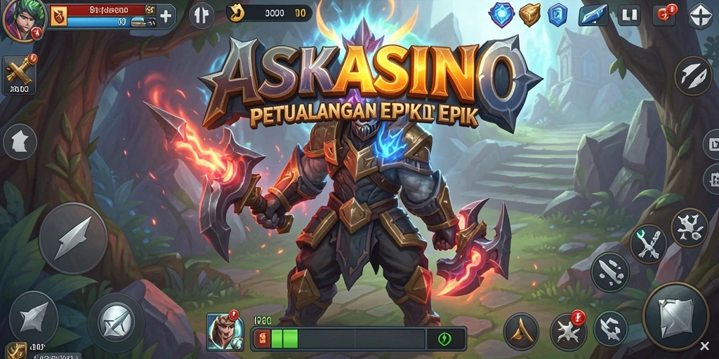 Gameplay mengasyikkan di dunia petualangan ARPG.