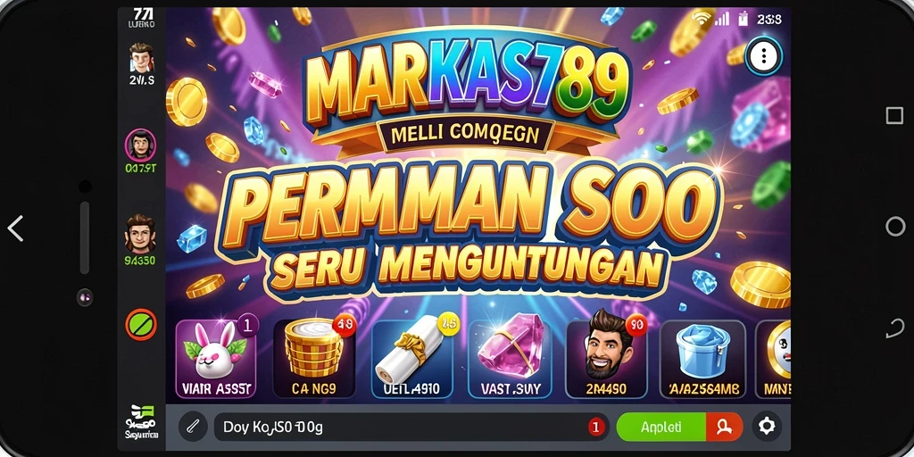 Gameplay seru dan penuh warna dari MARKAS789 yang menampilkan Slot yang menguntungkan.