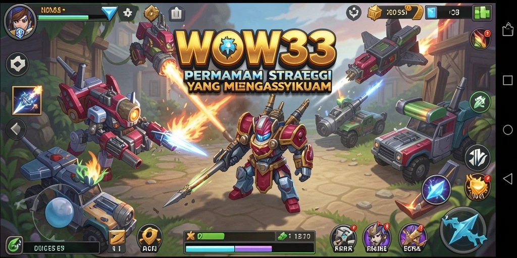 Menampilkan pertarungan strategis yang mendebarkan dalam WOW33.